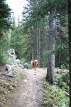 Bacchus Takes the Point Along the Trail