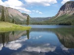 Lower Marvine Lake is situated in an idyllic location