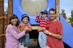 Our first family shot at home