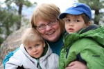 Grandma Judy and the boys