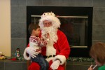 Santa's lap