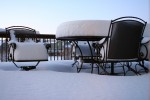 20111225_20 Snow on the back deck