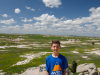 Evan at Saddle Pass