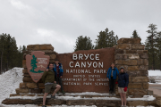 Entering Bryce Canyon