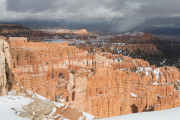 Illuminated hoodoos