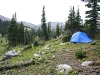 Campsight Above Kroenke Lake