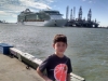 Watching the ships roll out