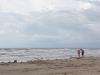 Strolling on the beach