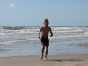 Coming off the water