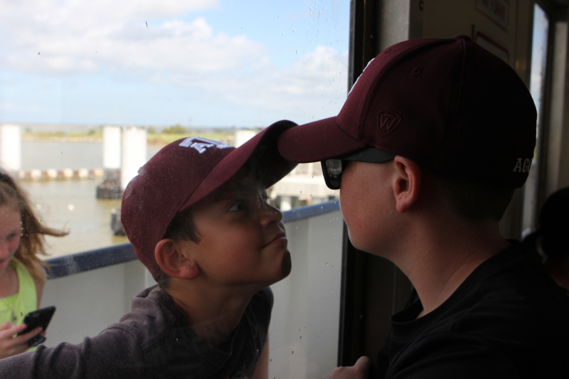 Monkey in the mirror