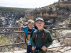 Evan and Alex at a South Rim overlook