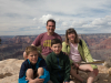 Family photo on the South Rim