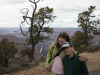 Lara and Evan at Grand Canyon visitor Center