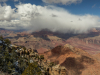 Storm blows over Grand Canyon