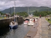 Lock on the Caledonian Canal