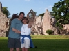 Chris & Lara at Melrose Abbey