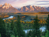 Teton Range at sunrise