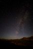 Milky Way and mountains