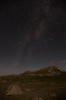 Milky Way over my tent