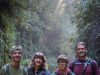 Family at Fern Canyon