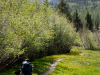 Evan on the hike in