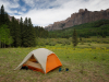 The view from camp
