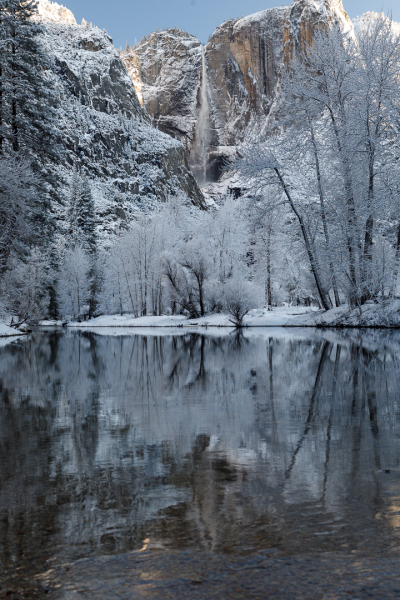 Frosty Yosemite Fall