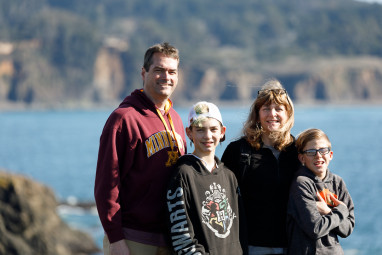 Family at Mendocino