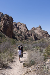 Hiking from Chisos