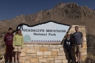 Guadalupe Mountains Entrance