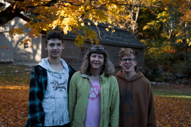 Family in the Fall