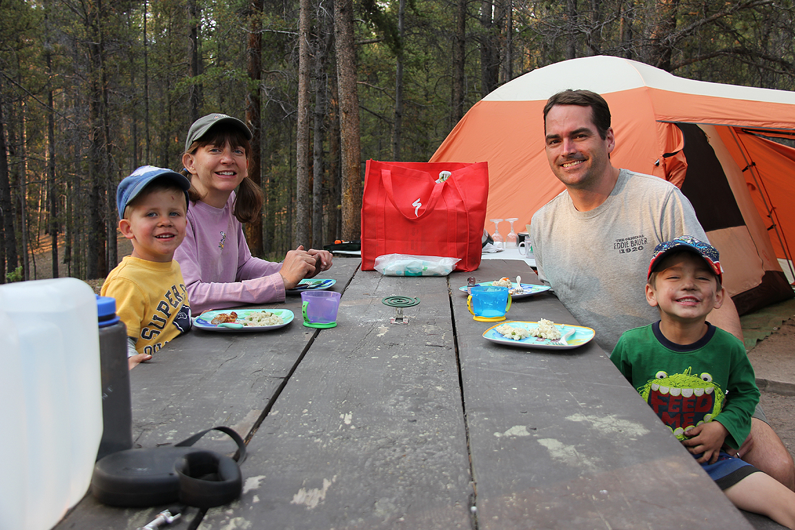 Camping at Turquoise Lake