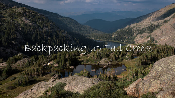Backpacking on Fall Creek