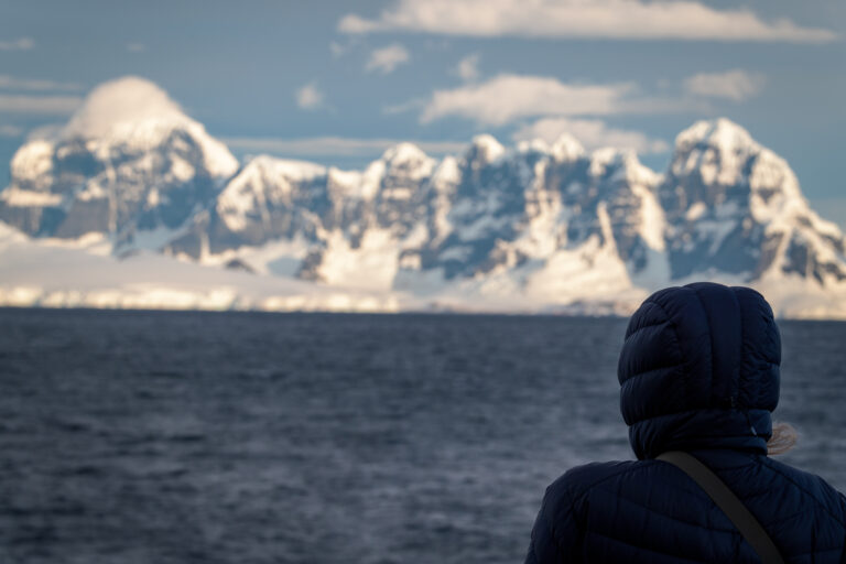 Arriving in Antarctica